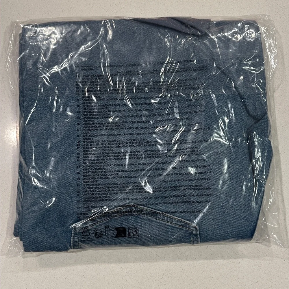 NWT • H&M Mama Wide/High rib Maternity Jean (Full Length) - Picture 2 of 10